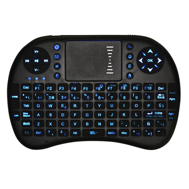 Mini Teclado Wireless Netmak NM-KB980B 