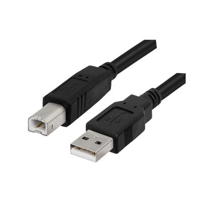 Cable USB A-B para Impresoras - USB 2.0 (M) a USB 2.0 B (M) 5Mts
