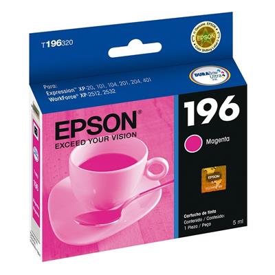 Cartucho Epson 196 Magenta Original