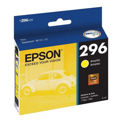 Cartucho Epson 296 Amarillo Original