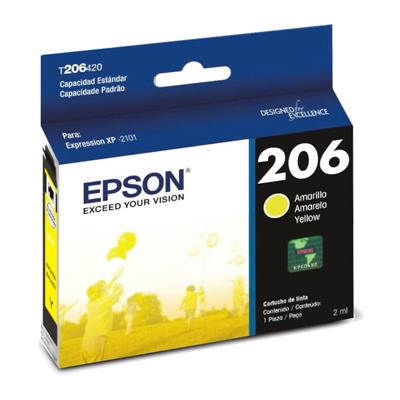 Cartucho Epson 206 Amarillo Original