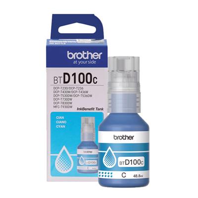 Tinta Original Brother D100 Cyan