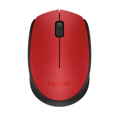 Mouse Inalambrico Logitech M170 Rojo