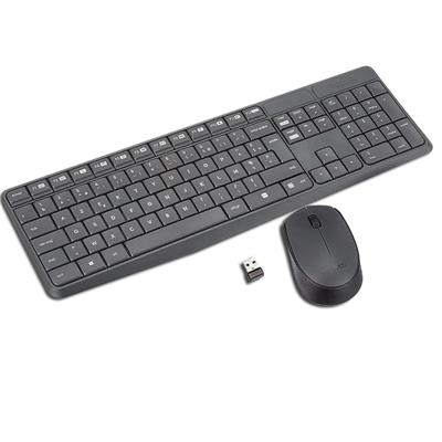 Combo Inalambrico Logitech MK235 Mouse y Teclado