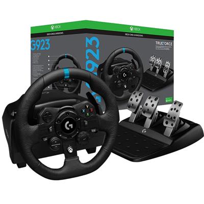 Volante y Pedalera Logitech G923 Trueforce XBOX y PC