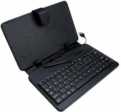 Teclado C/Funda P/Tablet Mini-MicroUSB  7