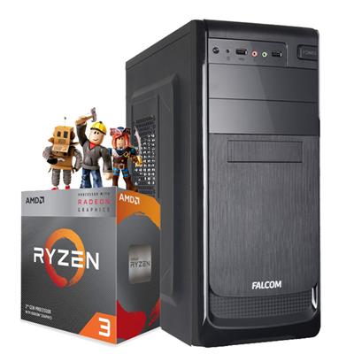 Computadora AMD Ryzen 3 3200G 8GB 240GB Gabinete Kit