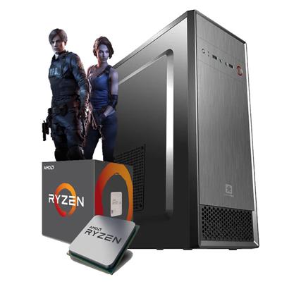 Computadora AMD Ryzen 5 4600G 16GB 512GB Gabinete Kit