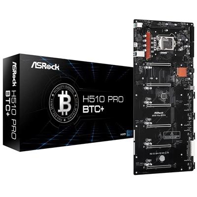 Motherboard AsRock H510 Pro BTC+ para Mineria