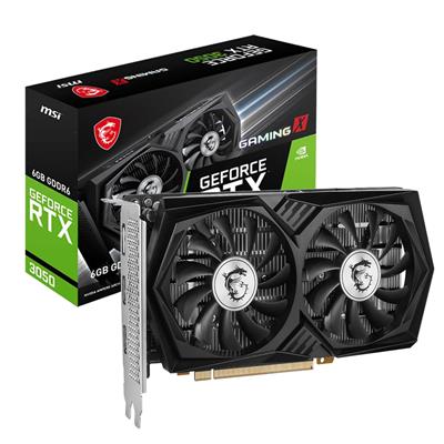 Placa de Video NVidia GForce RTX 3050 GAMING 6GB DDR6 MSI