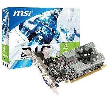 Placa de Video Nvidia GForce 210 1GB DDR3 MSI