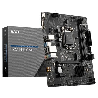 Motherboard MSI PRO H410M B Intel LGA1200