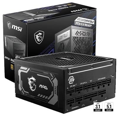 Fuente MSI MAG A1000G PCIE5 1000W 80 Plus Gold Modular