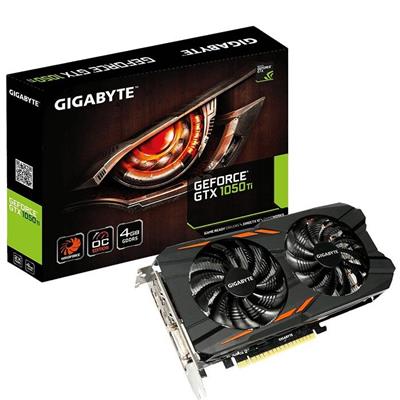 Placa de Video NVidia GForce GTX1050Ti 4GB DDR5 Gigabyte