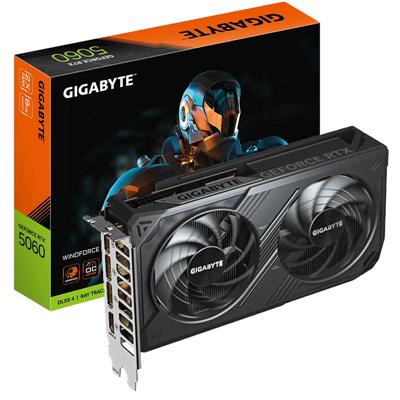 Placa de Video NVidia GForce RTX 5060 8GB Gigabyte Windforce OC