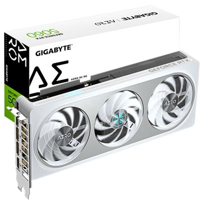 Placa de Video NVidia GForce RTX 5060 8GB Gigabyte AERO  OC