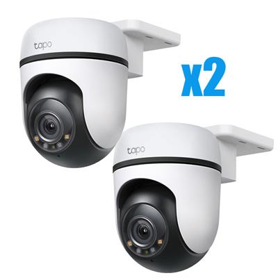 Camara IP TP-Link TAPO C510W 2K Wi-Fi Exterior PTZ  x2