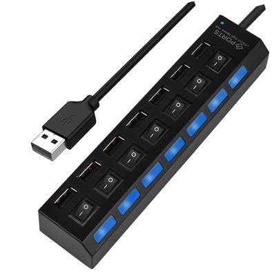 Hub USB de 7 Puertos USB 2.0