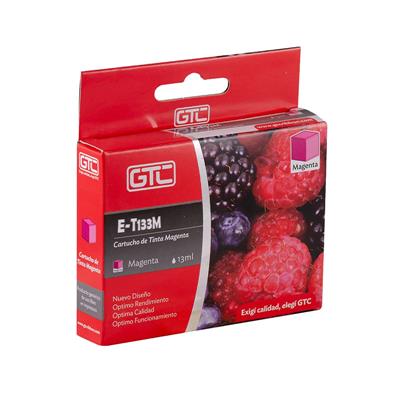 Cartucho Alternativo GTC para Epson 133 Magenta
