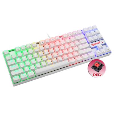 Teclado Mecanico Redragon Kumara Rainbow Blanco Sw