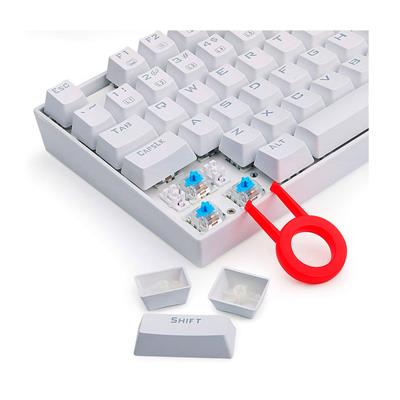 Teclado Mecanico Redragon Kumara RGB Blanco Switch Azul