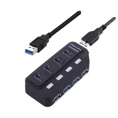 Hub USB de 4 Puertos USB 3.0