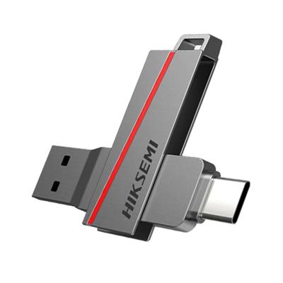 Pendrive Hiksemi 128GB Dual Slim USB 3.2 - Tipo C