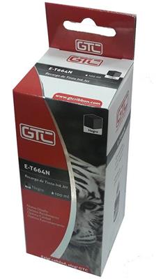 GTC Tinta Para Epson T664 Negro