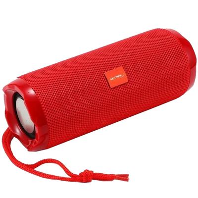 Parlante Portable Bluetooth Netmak Flow Rojo