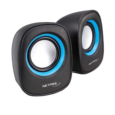 Parlantes para PC USB Netmak NM-9025 Azul