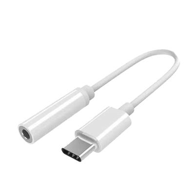 Adaptador de USB Tipo C a Mini-Plug (H) de 3 vías