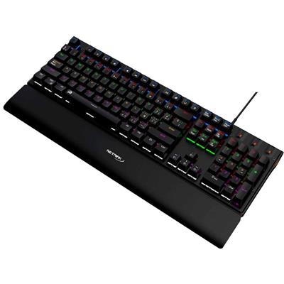 Teclado Mecanico Netmak Legend 100% Switch Azul