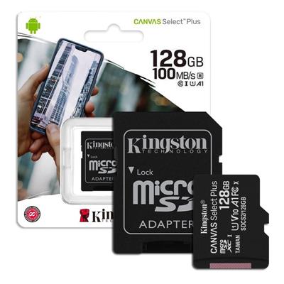 Memoria Micro SD 128GB Kingston Clase 10