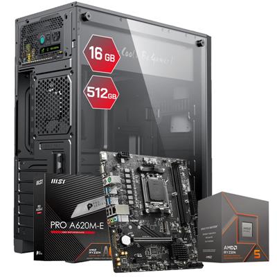 Computadora AMD Ryzen 5 8500G AM5 16GB 512GB Case 