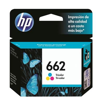 Cartucho HP 662 Tricolor Original