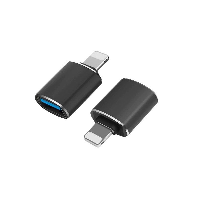 Adaptador OTG Lightning Hembra a Usb Tipo C Macho