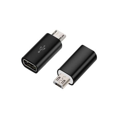 Adaptador MicroUSB (Macho) a USB Tipo C (Hembra)