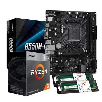Combo Upgrade AMD Ryzen 5 4600G + 16GB + AsRock